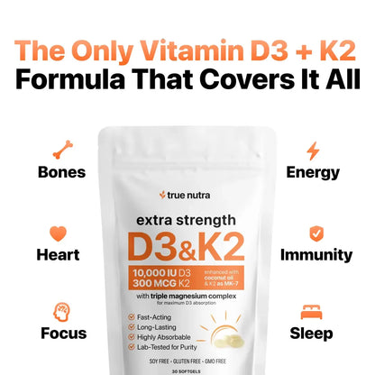 Vitamin D3 & K2